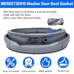 LG Washer Door Boot Gasket MDS65736915 Replacement