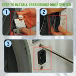 LG and Kenmore Washer Door Lock Latch