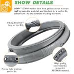 LG Washer Door Boot Gasket Rubber Seal Replacement