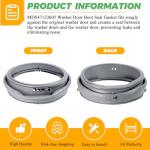 LG Washer Door Boot Gasket Rubber Seal Replacement