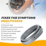 LG Washer Door Boot Gasket Rubber Seal Replacement