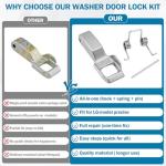 BigHead Washer Door Lock Latch Hook Kit