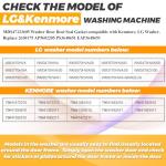 LG Washer Door Boot Gasket Rubber Seal Replacement