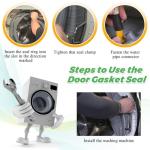 LG Washer Door Boot Gasket Rubber Seal Replacement