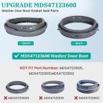 LG Kenmore Washer Door Bellow MDS47123608 Compatible