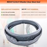 LG Kenmore Washer Door Gasket Boot Seal MDS47123619