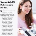 LG Dishwasher Door Hinge Cable Set - 2PCS