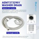 BlueStars Washer Drain Hose for LG Kenmore