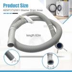 LG Kenmore Washer Drain Hose Replacement AEM73732901