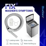 BlueStars Washer Drain Hose for LG Kenmore