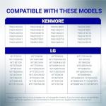 BlueStars Washer Drain Hose for LG Kenmore