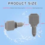 2-Pack Washer Drain Hose Cap for LG/Kenmore