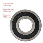 Zafee Tub Washer Bearing Seal Kit for LG Kenmore