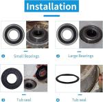 LG Kenmore Front Load Washer Tub Bearings Seal Kit