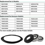 LG & Kenmore Front Load Washer Tub Bearings Kit