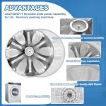 AGZ72909711 Washplate Pulsator for LG and Kenmore
