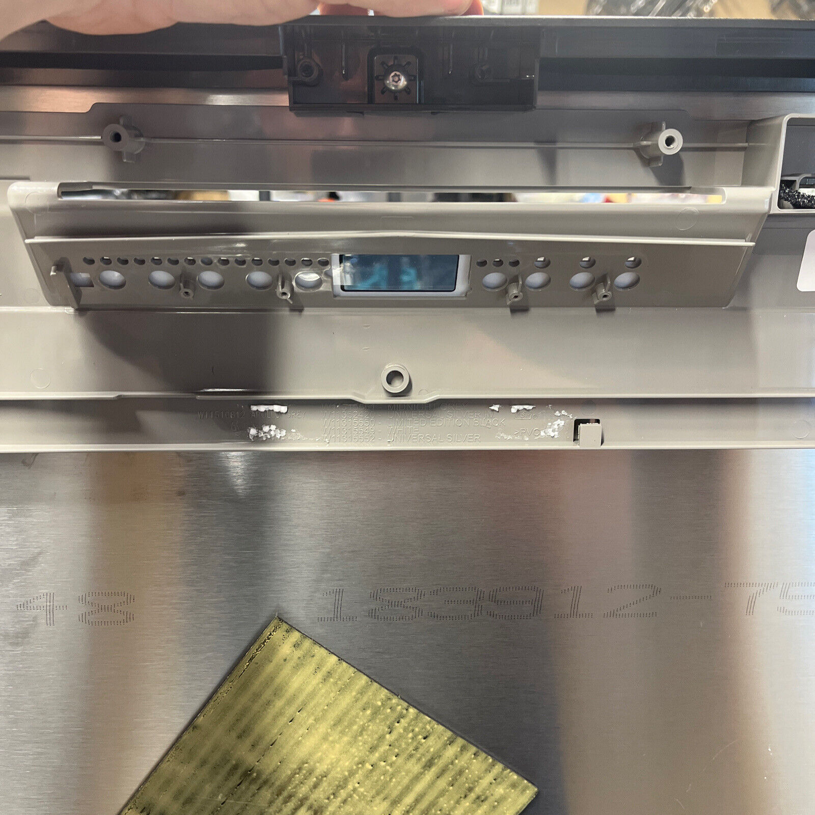 Maytag Dishwasher Stainless Front Parts Set W11659651