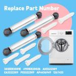 GLOXTED 3 Pack Washer Shock Absorbers for LG