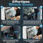 LG and Kenmore Washer Shock Absorber Replacement