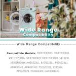 3-Pack Washer Shock Absorbers for LG Machines