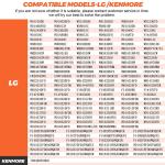 LG Washer Shock Absorbers - 3 Pack