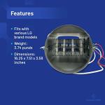 LG & Kenmore Dryer Heating Element Assembly