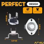 LG Dryer Thermal Fuse and Thermostat Set