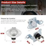 Dryer Thermal Fuse and Thermostat Kit by Puxyblue