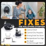 LG Dryer Thermal Fuse and Thermostat Set