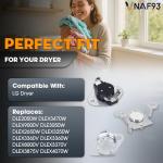 LG Dryer Thermal Fuse & Thermostats Set