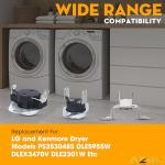 3 Pack Dryer Thermal Fuse & Thermostat for LG, Kenmore