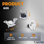 LG Dryer Thermal Fuse & Thermostats Set