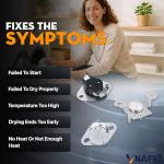 LG Dryer Thermal Fuse & Thermostats Set