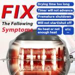 LG Dryer Heating Element for Multiple Models