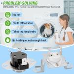 Dryer Thermal Fuse and Thermostat for LG