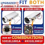 LG Dryer Heating Element and Thermostat Replacement