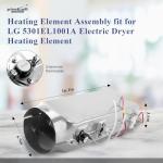 LG Kenmore Elite Dryer Heating Element Assembly