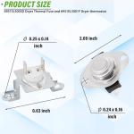 Dryer Thermal Fuse and Thermostat for LG