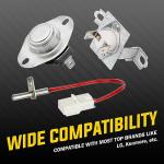 LG Kenmore Dryer Thermostat and Thermistor Set