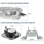 Dryer Heating Element and Thermal Fuse Set