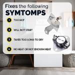 LG Kenmore Dryer Thermostat and Thermistor Set