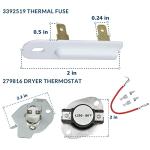 Dryer Heating Element and Thermal Fuse Set