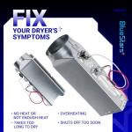 BlueStars Dryer Heating Element Assembly for LG