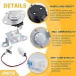 LG Dryer Repair Kit with Thermostat & Fuse