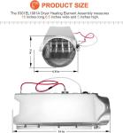 5400W Heating Element for LG/Kenmore Dryers