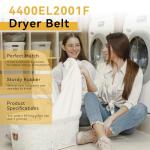 LG GE Kenmore Dryer Drum Belt Replacement 4400EL2001F