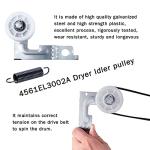 LG Kenmore Dryer Repair Kit with Rollers and Belt