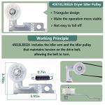LG Kenmore Dryer Repair Kit with Roller and Belt