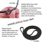 LG Kenmore Dryer Repair Kit with Rollers and Belt