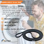 Dryer Drum Belt for Kenmore GE LG Models